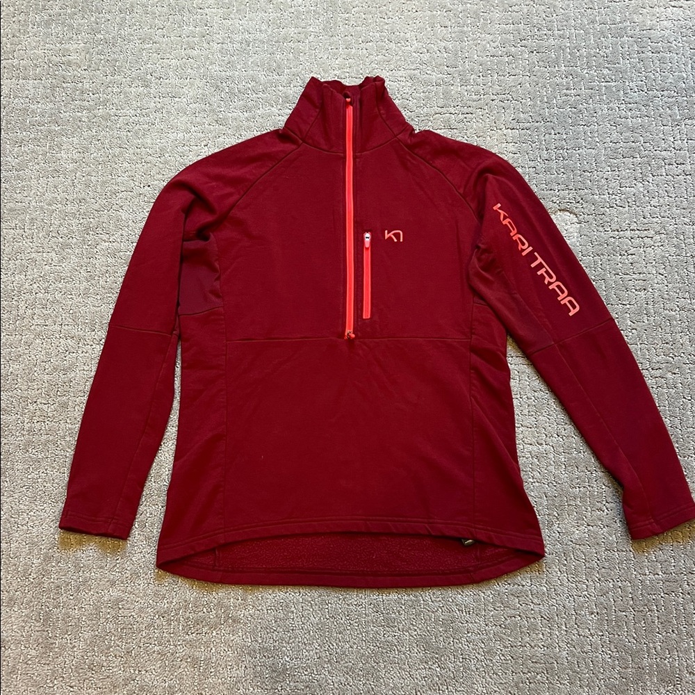 Kari Traa Red Performance Midlayer